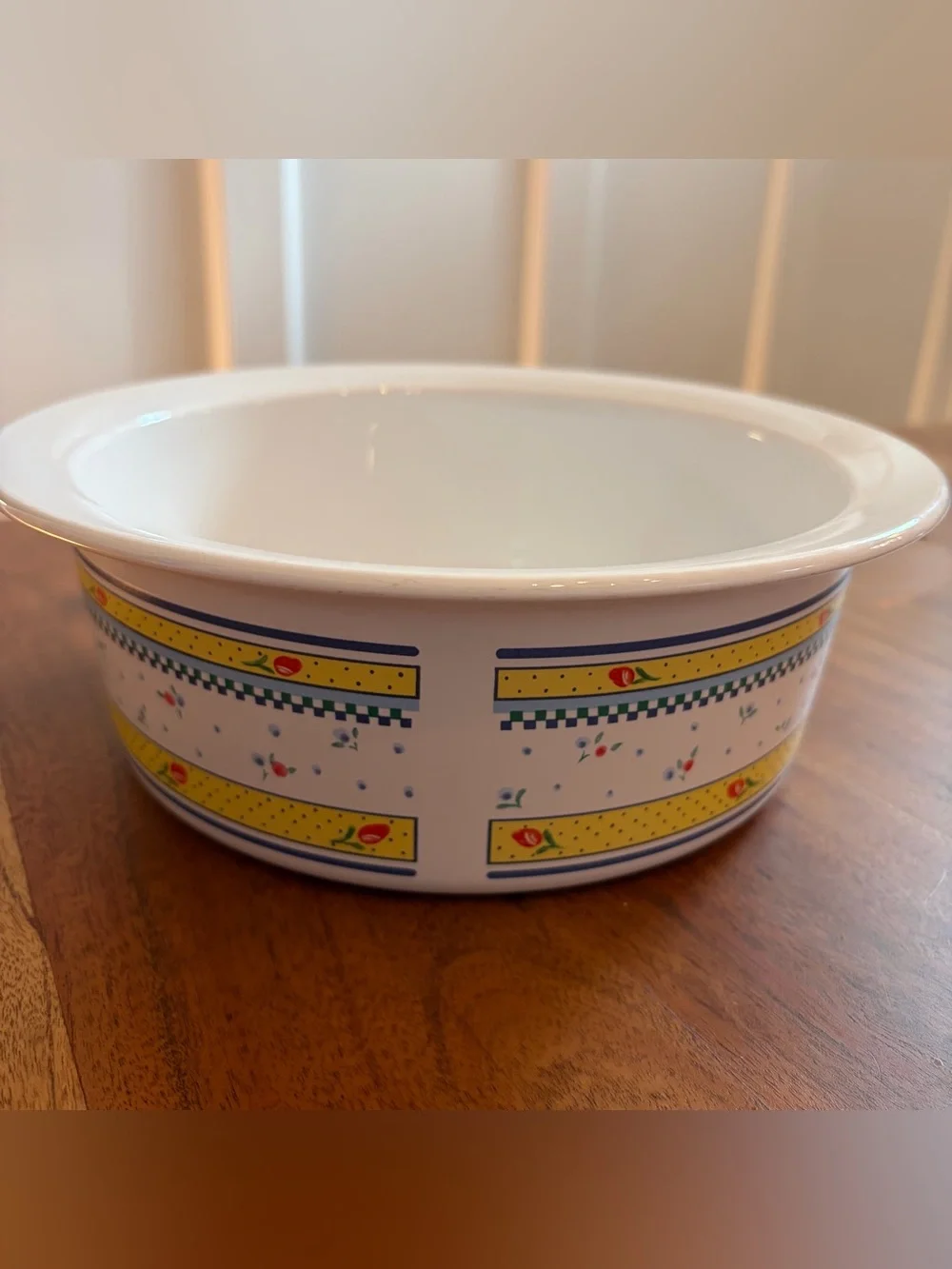 Corning Ware Classic Elegance 1.5L Casserole Dish C-115-B Mille Fleur with Lid